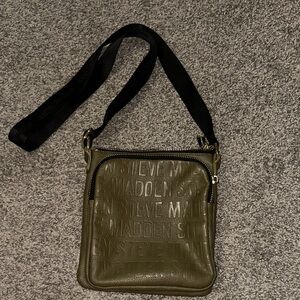 Steve Madden Olive Messenger Bag